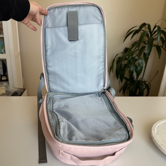 Bagsmart Camera Laptop Bag Backpack Travel Media Photography Pink Small - Picture 7 of 15